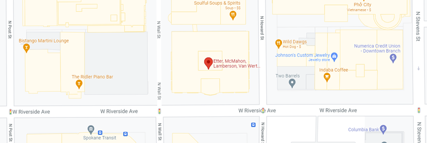 Etter McMahon Office Location Map